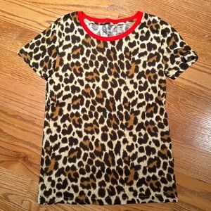 J. Crew vintage cotton tee sz xxs (more like xs) so soft and classic